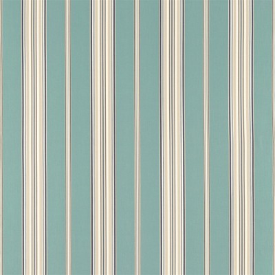 Фото Ткань портьерная с рисунком - Полоски - стиль Английский - Бирюзовые - Купить в Интернет-магазине