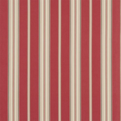 Фото Ткань портьерная с рисунком - Полоски - стиль Английский - Красные - Купить в Интернет-магазине