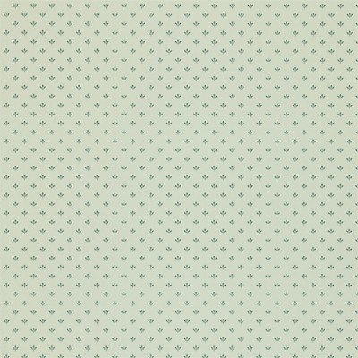 Фото Обои с рисунком - Мелкий принт - стиль Английская классика - Бирюзовые - Купить в Интернет-магазине