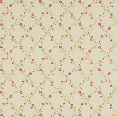 Фото Обои с рисунком - Мелкий принт - стиль Английская классика - Бежевые - Купить в Интернет-магазине