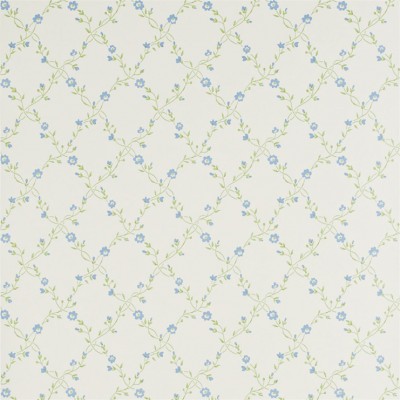 Фото Обои с рисунком - Мелкий принт - стиль Английская классика - Белые - Купить в Интернет-магазине