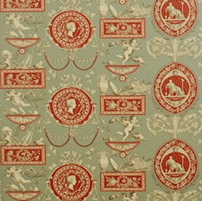 Фото Обои с рисунком - Крупный декор - стиль Английская классика - Серые - Купить в Интернет-магазине