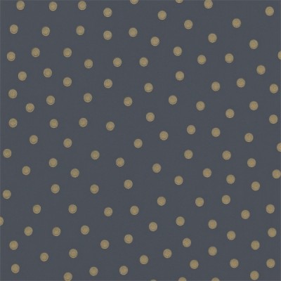 Фото Обои с рисунком - Мелкий принт - стиль Английская классика - Синие - Купить в Интернет-магазине