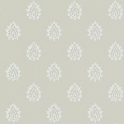 Фото Обои с рисунком - Мелкий принт - стиль Английская классика - Светло-серые - Купить в Интернет-магазине