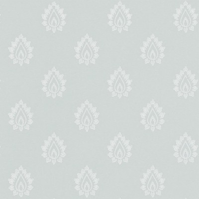 Фото Обои с рисунком - Мелкий принт - стиль Английская классика - Бирюзовые - Купить в Интернет-магазине