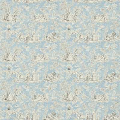 Фото Обои с рисунком - Туаль - стиль Английская классика - Голубы - Купить в Интернет-магазине