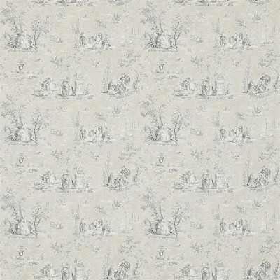 Фото Обои с рисунком - Туаль - стиль Английская классика - Светло-серые - Купить в Интернет-магазине