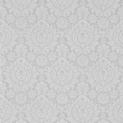 Фото Обои с рисунком - Дамаск - стиль Английская классика - Серые - Купить в Интернет-магазине
