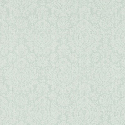Фото Обои с рисунком - Дамаск - стиль Английская классика - Бирюзовые - Купить в Интернет-магазине