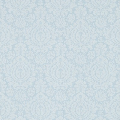 Фото Обои с рисунком - Дамаск - стиль Английская классика - Голубы - Купить в Интернет-магазине