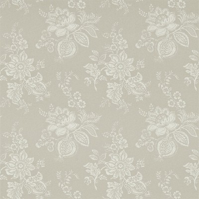 Фото Обои с рисунком - Цветы - стиль Английская классика - Серые - Купить в Интернет-магазине