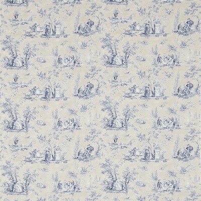 Фото Ткань портьерная с рисунком - Туаль - стиль Английский - Голуба - Купить в Интернет-магазине