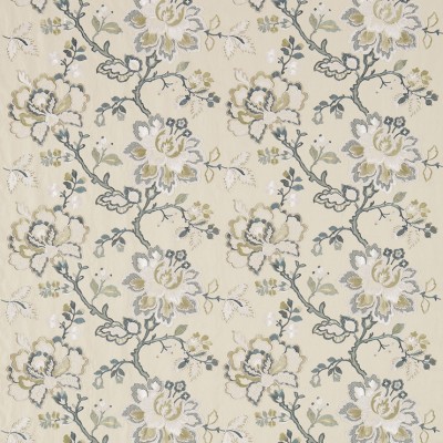 Фото Ткань портьерная с рисунком - Цветы - стиль Английский - Купить в Интернет-магазине