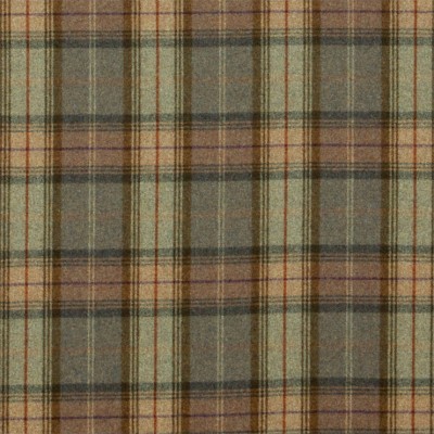 Фото Ткань портьерная с рисунком - Клетка - стиль Английский - Серая - Купить в Интернет-магазине