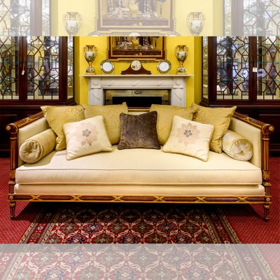 Фото Диван большой - стиль Английская классика - Для гостиной - В наличии - Купить в Интернет-магазине