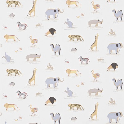 Фото Обои с рисунком - Детский рисунок - стиль Английская классика - Белые - Купить в Интернет-магазине