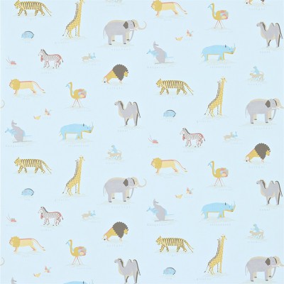 Фото Обои с рисунком - Детский рисунок - стиль Английская классика - Голубы - Купить в Интернет-магазине