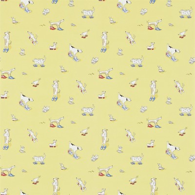 Фото Обои с рисунком - Детский рисунок - стиль Английская классика - Желтые - Купить в Интернет-магазине