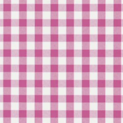 Фото Ткань портьерная с рисунком - Клетка - стиль Английский - Малиновая - Купить в Интернет-магазине