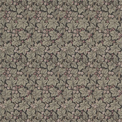 Фото Обои с рисунком - Растение - стиль Английская классика - Черные - Купить в Интернет-магазине