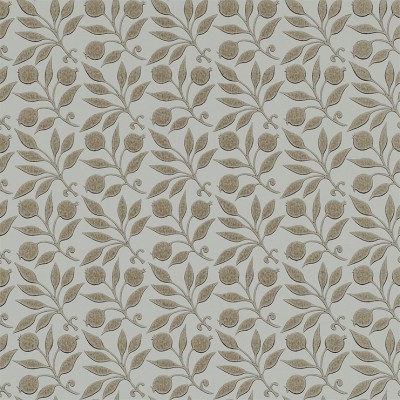 Фото Обои с рисунком - Мелкий принт - стиль Английская классика - Серые - Купить в Интернет-магазине