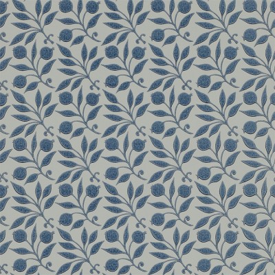 Фото Обои с рисунком - Мелкий принт - стиль Английская классика - Серые - Купить в Интернет-магазине