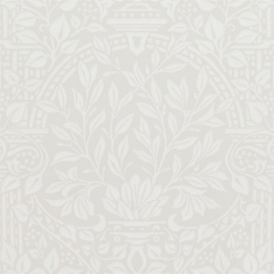 Фото Обои с рисунком - Дамаск - стиль Английская классика - Светло-серые - Купить в Интернет-магазине