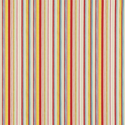 Фото Ткань портьерная с рисунком - Полоски - стиль Английский - Красные - Купить в Интернет-магазине