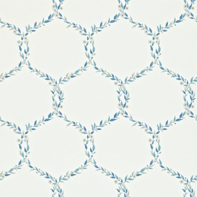 Фото Обои с рисунком - Орнамент - стиль Английская классика - Голубы - Купить в Интернет-магазине