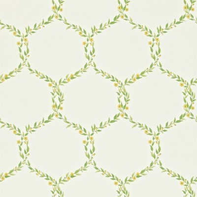 Фото Обои с рисунком - Орнамент - стиль Английская классика - Зеленые - Купить в Интернет-магазине