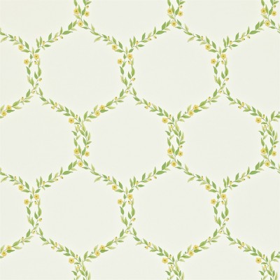 Фото Обои с рисунком - Орнамент - стиль Английская классика - Кремовые - Купить в Интернет-магазине