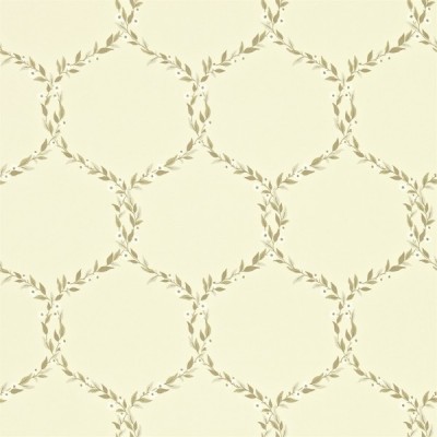 Фото Обои с рисунком - Орнамент - стиль Английская классика - Желтые - Купить в Интернет-магазине