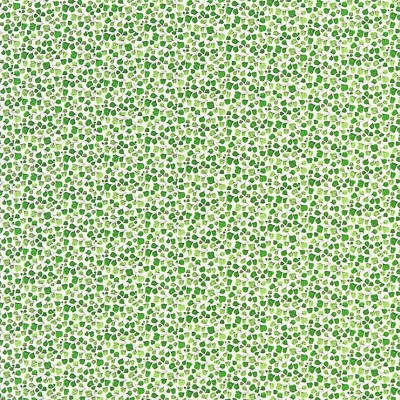 Фото Ткань портьерная с рисунком - Мелкий принт - стиль Английский - Зеленый - Купить в Интернет-магазине