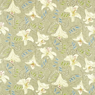 Фото Ткань портьерная с рисунком - Цветы - стиль Английский - Купить в Интернет-магазине