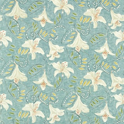 Фото Ткань портьерная с рисунком - Цветы - стиль Английский - Купить в Интернет-магазине