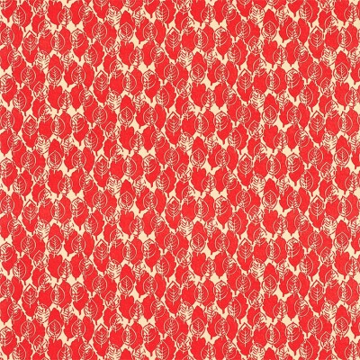 Фото Ткань портьерная с рисунком - Мелкий принт - стиль Английский - Красный - Купить в Интернет-магазине