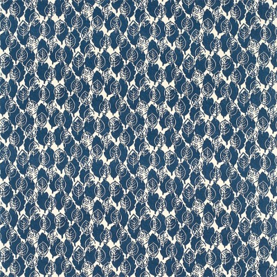 Фото Ткань портьерная с рисунком - Мелкий принт - стиль Английский - Синий - Купить в Интернет-магазине
