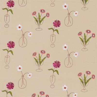 Фото Ткань портьерная с рисунком - Цветы - стиль Английский - Купить в Интернет-магазине