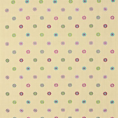 Фото Ткань портьерная с рисунком - Мелкий принт - стиль Английский - Желтый - Купить в Интернет-магазине