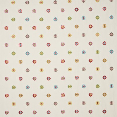 Фото Ткань портьерная с рисунком - Мелкий принт - стиль Английский - Кремовый - Купить в Интернет-магазине