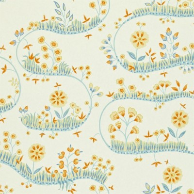 Фото Обои с рисунком - Абстракция - стиль Английская классика - Кремовые - Купить в Интернет-магазине