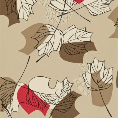 Фото Обои с рисунком - Абстракция - стиль Английская классика - Коричневые - Купить в Интернет-магазине