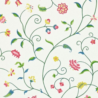 Фото Обои с рисунком - Завиток - стиль Английская классика - Кремовые - Купить в Интернет-магазине