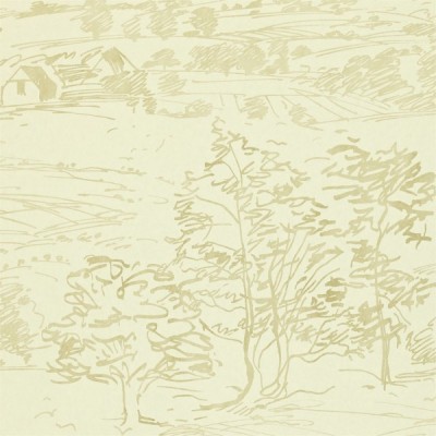 Фото Обои с рисунком - Растение - стиль Английская классика - Кремовые - Купить в Интернет-магазине