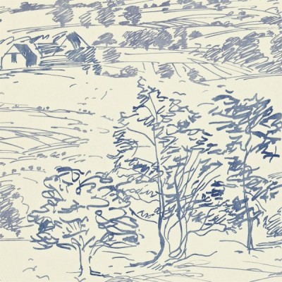 Фото Обои с рисунком - Растение - стиль Английская классика - Кремовые - Купить в Интернет-магазине