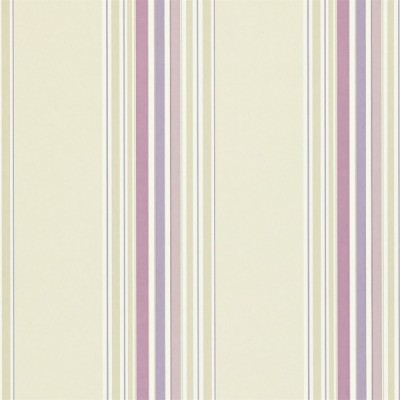 Фото Обои с рисунком - Полоски - стиль Английская классика - Кремовые - Купить в Интернет-магазине