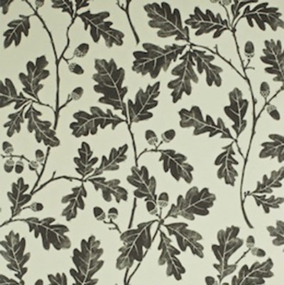 Фото Обои с рисунком - Растение - стиль Английская классика - Серые - Купить в Интернет-магазине