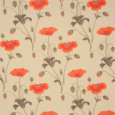 Фото Ткань портьерная с рисунком - Цветы - стиль Английский - Купить в Интернет-магазине