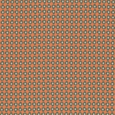 Фото Ткань портьерная с рисунком - Орнамент - стиль Английский - Оранжевый - Купить в Интернет-магазине