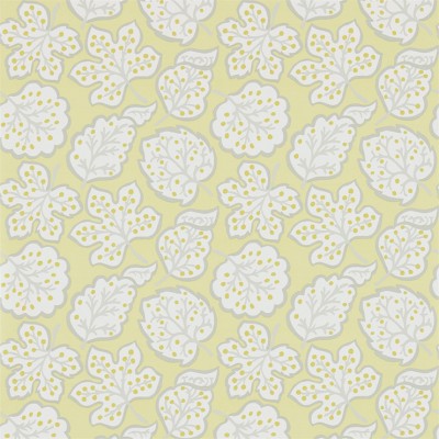 Фото Обои с рисунком - Крупный декор - стиль Английская классика - Желтые - Купить в Интернет-магазине